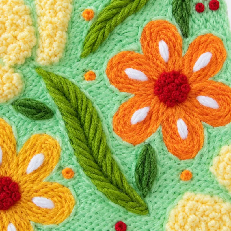 Orange Blossom Punch Needle Kit
