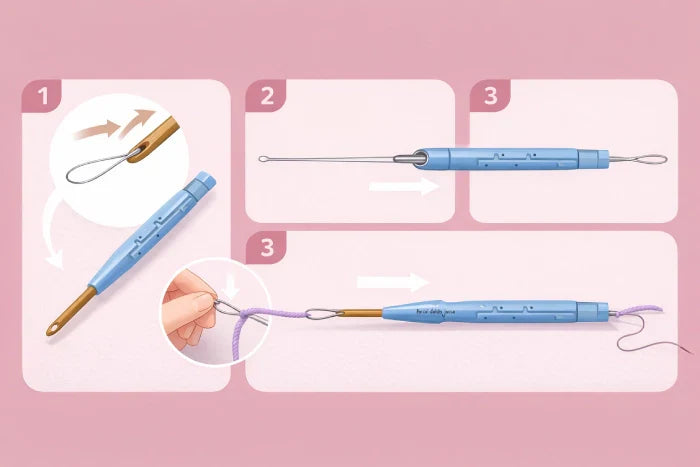 How to Do Punch Needle Embroidery — Threading the Needle