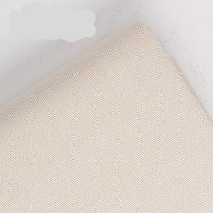 Cream colored cotton linen embroidery fabric texture by Calivra Craft