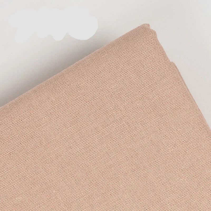 Peach cotton linen embroidery fabric texture