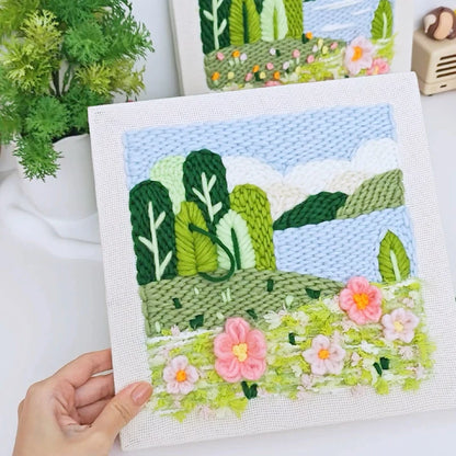 Lakeside Bloom Punch Needle Kit