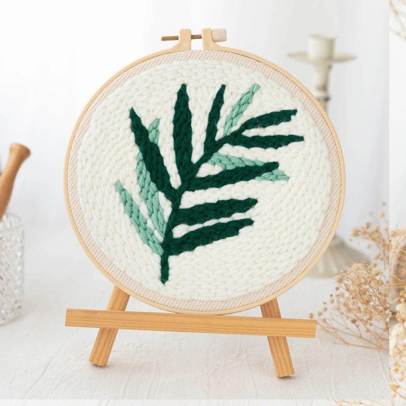Botanic Serenity Punch Needle Kit