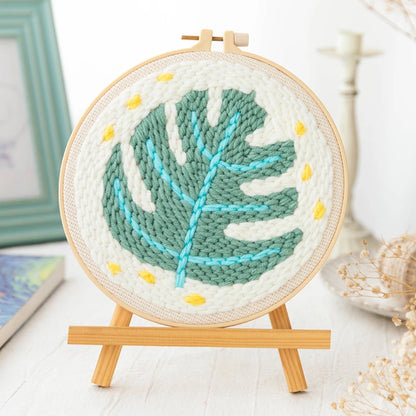 Botanic Serenity Punch Needle Kit