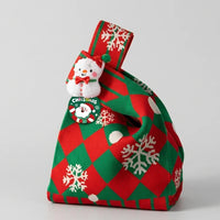 Knitted Bag【Diamond Snowflake】Random Accessories
