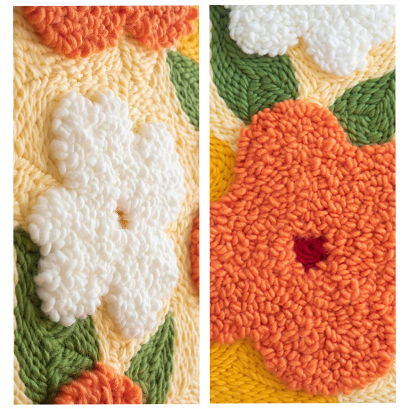 Bright Blossoms Punch Needle Kit
