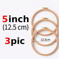 5 inch (12.5cm) (set of 3 hoops)