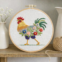 Floral Rooster