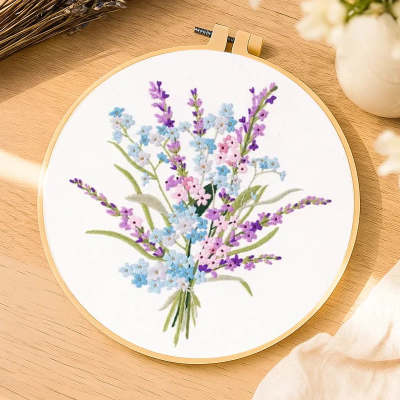 Embroidery Kit - Floral Bouquet