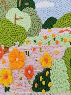 Lakeside Bloom Punch Needle Kit