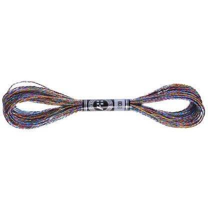Calivra Craft 19 colors of metallic embroidery floss with a sparkling effect.