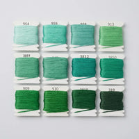 Light Green Gradient 12-Color Set