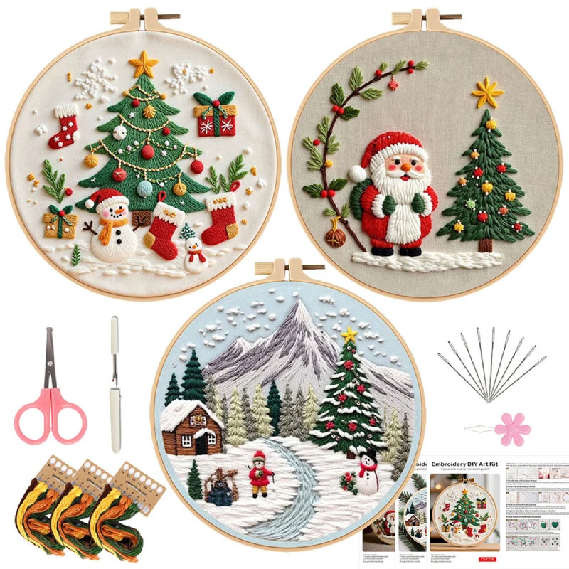 Christmas Embroidery Bundle