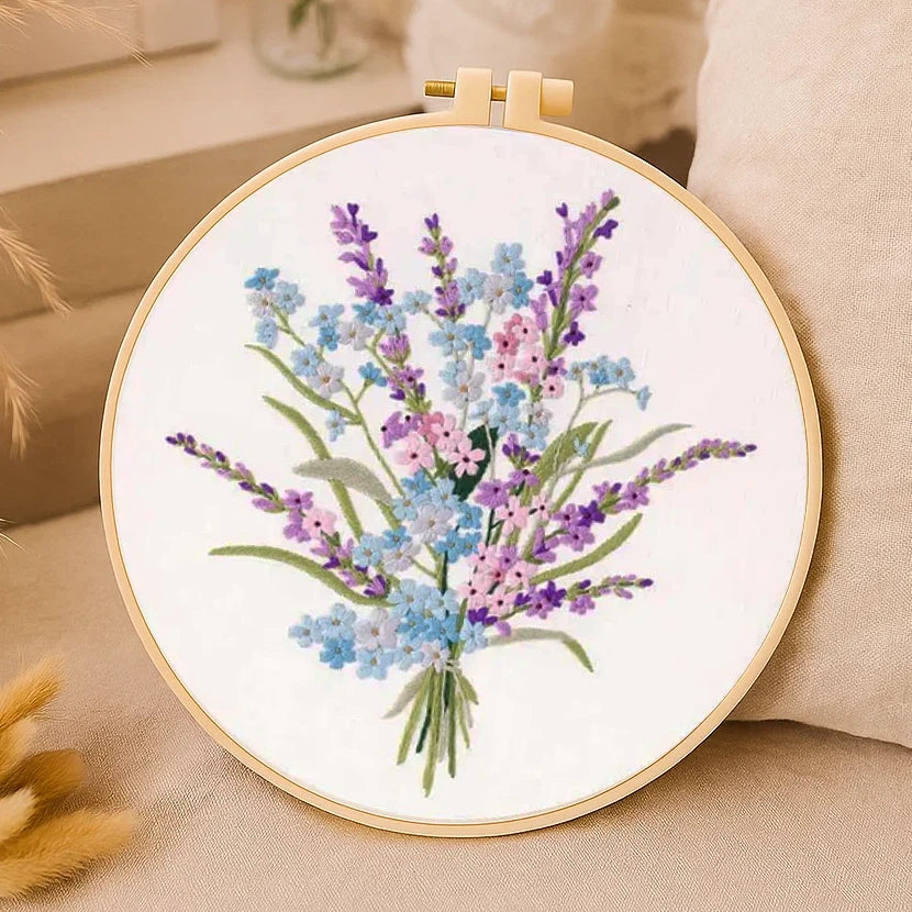 Embroidery Kit - Floral Bouquet