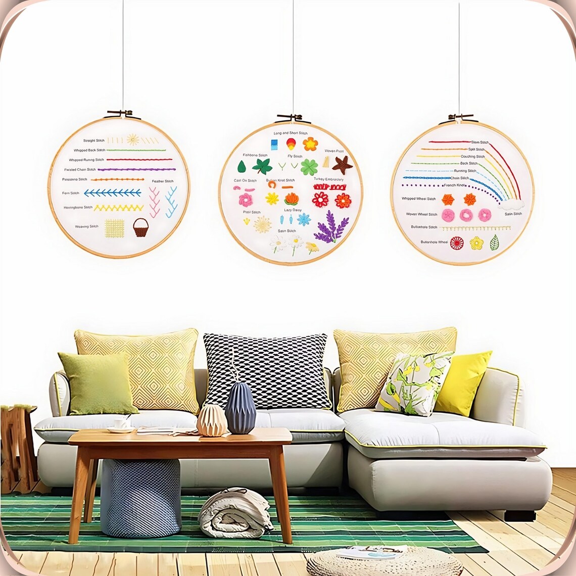 3Piece Beginner Embroidery Kit