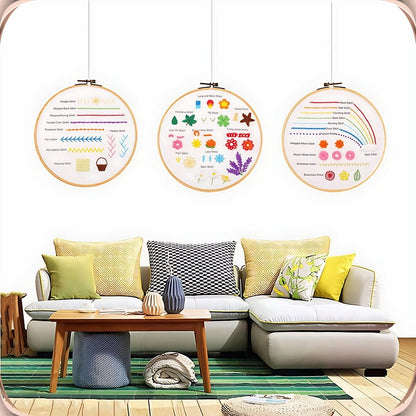 3Piece Beginner Embroidery Kit