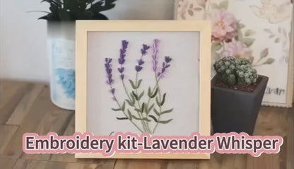 Embroidery Kit - Lavender Whisper