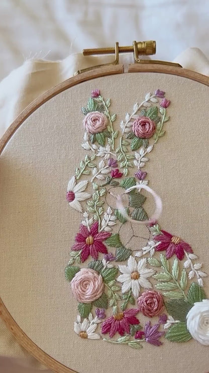 Embroidery Kit -Bunny